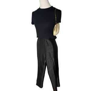 Karen Kane Signature Black 100% Silk Pants – Size 16